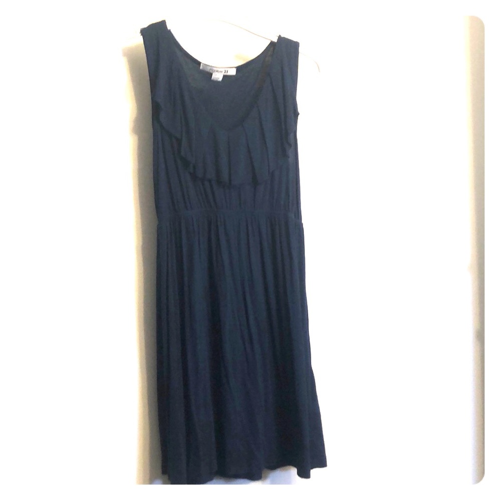Navy blue sundress
